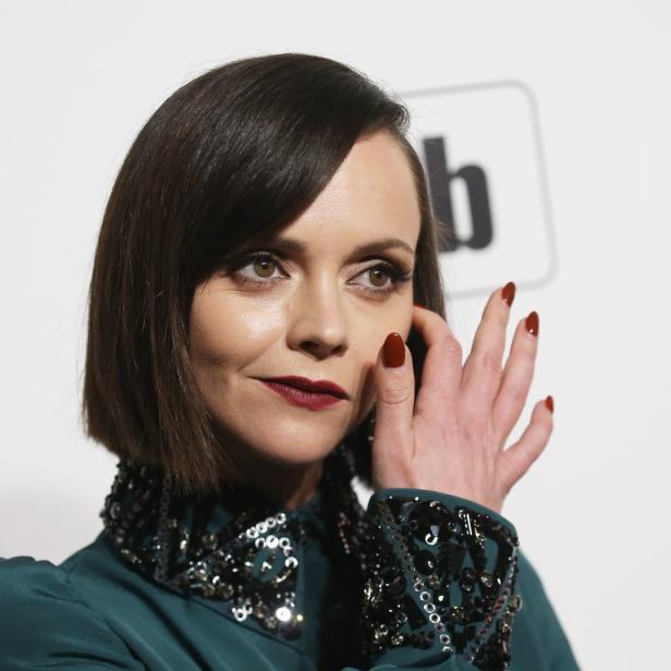 Christina Ricci nach den Oscars bei Elton Johns Aftershowparty