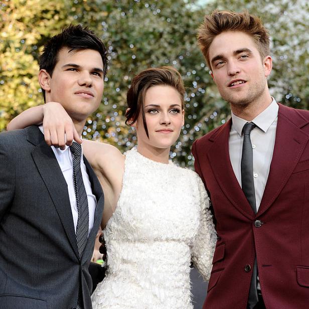 Die Stars der Twilight-Filme: Taylor Lautner, Kristen Stewart und Robert Pattinson.