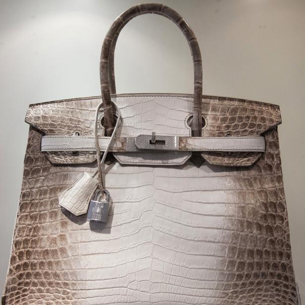 Diese Birkin Bag aus Krokoleder und Diamant-Hardware erzielte 2016 einen Rekordpreis bei einer Christie&#039;s-Auktion.