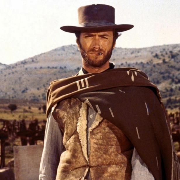 Clint Eastwood in Sergio Leones „Für eine Handvoll Dollar“