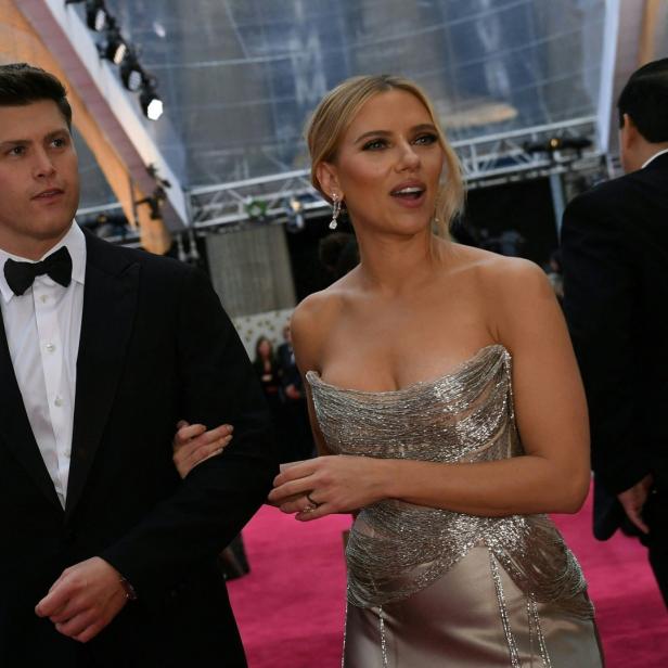 Scarlett Johansson und Colin Jost