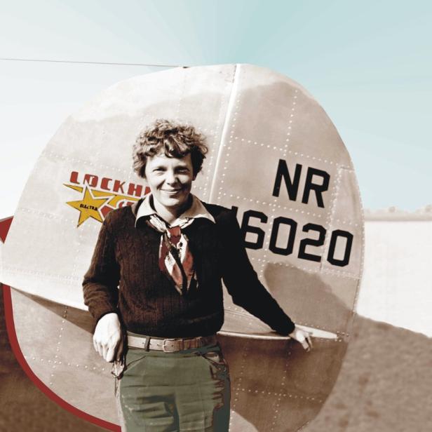 Brach mehrere Rekorde: Pilotin Amelia Earhart.