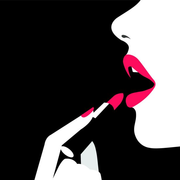 Rote Lippen soll man küssen. Lippenstift als Beauty-Trend