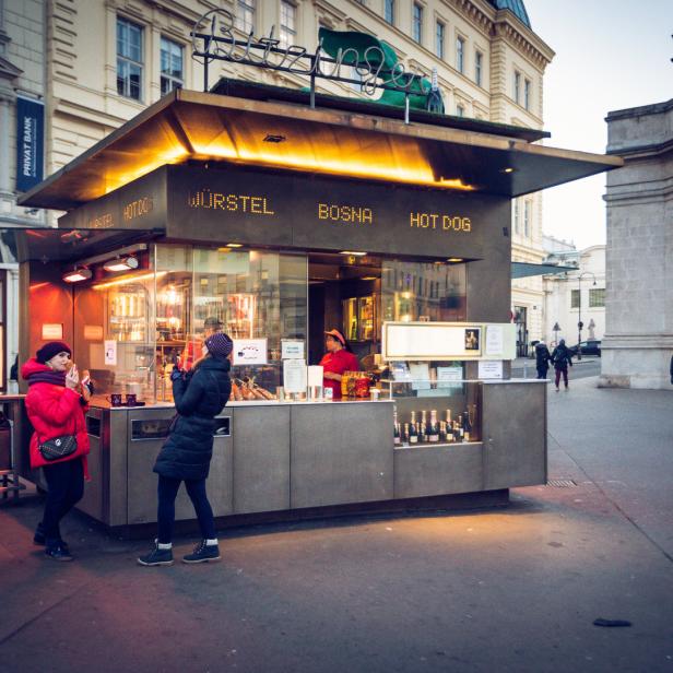 Der Wiener Würstelstand "Bitzinger"