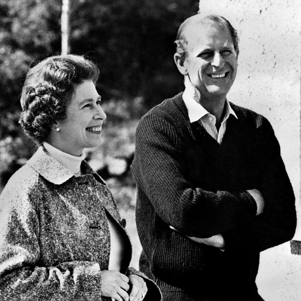 Queen Elizabeth und Prinz Philip im Jahr 1972