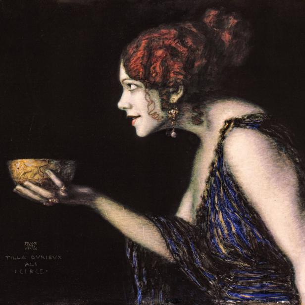 Franz von Stuck: Tilla Durieux als Circe (um 1913)