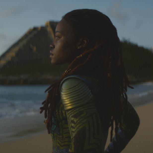Oscarpreisträgerin Lupita Nyong’o als Nakia in „Black Panther: Wakanda Forever“
