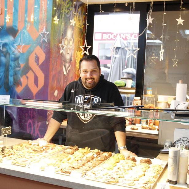 Sia Alizadeh-Stanek betreibt in Wien-Neubau das Pop-up &quot;Ich bin süß&quot;, verkauft werden hausgemacht NY-Style Cookies.