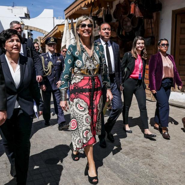 Königin Máxima ist derzeit als Sonderanwältin des Generalsekretärs der Vereinten Nationen in Marokko unterwegs.