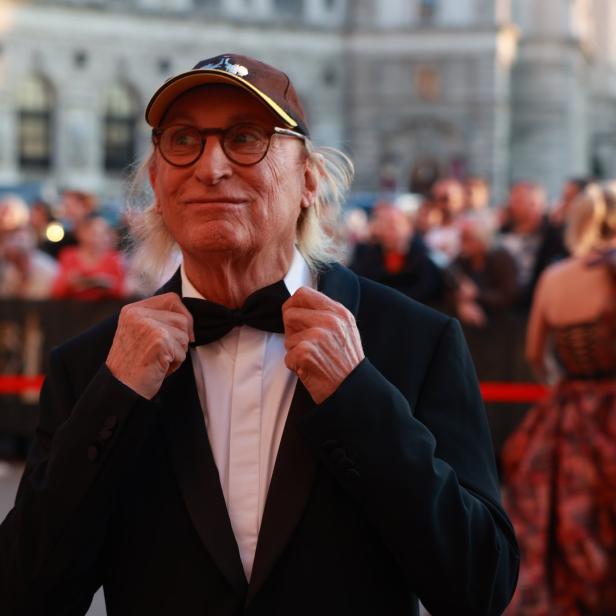 Die Platin-ROMY holte sich Otto Waalkes persönlich in der Wiener Hofburg ab.