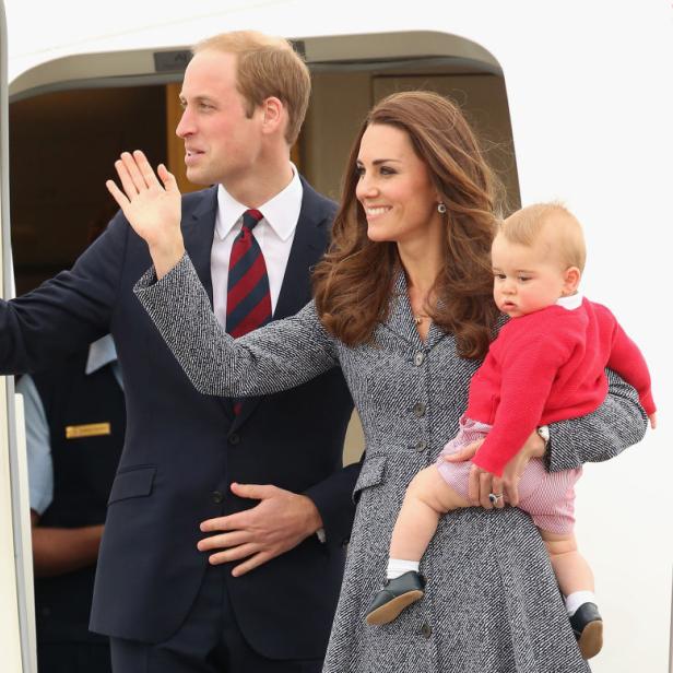 William, Kate und George 2014