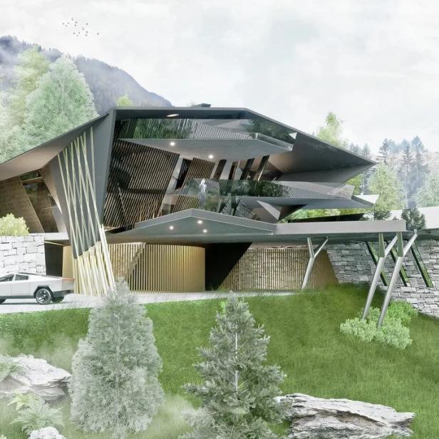 Geplantes Haus von Elon Musk in Südtirol