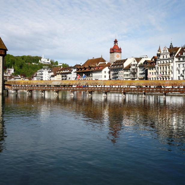 Die Kapellbrücke in Luzern