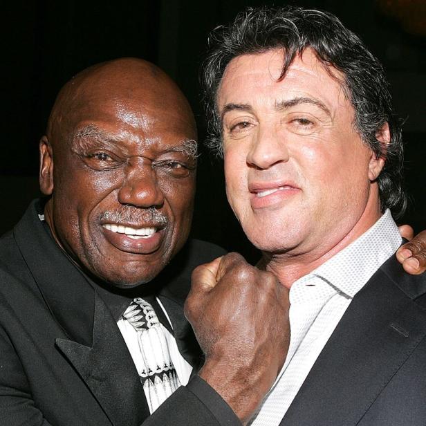 Tony Burton (li.) und Sylvester Stallone (2006)