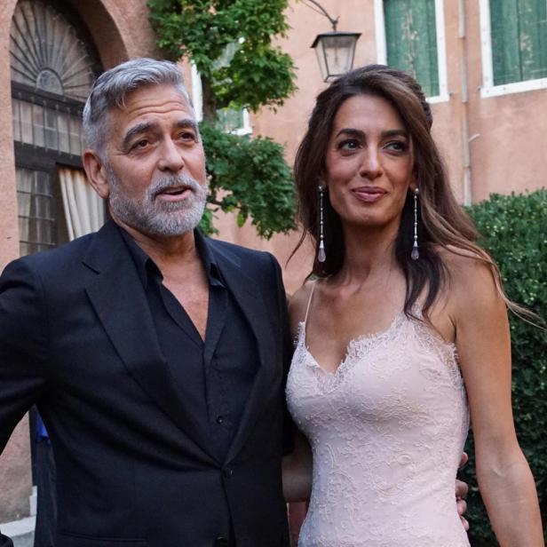 George und Amal Clooney