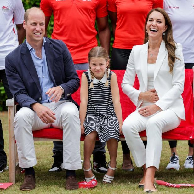 Prinz William, Prinzessin Charlotte und Prinzessin Kate