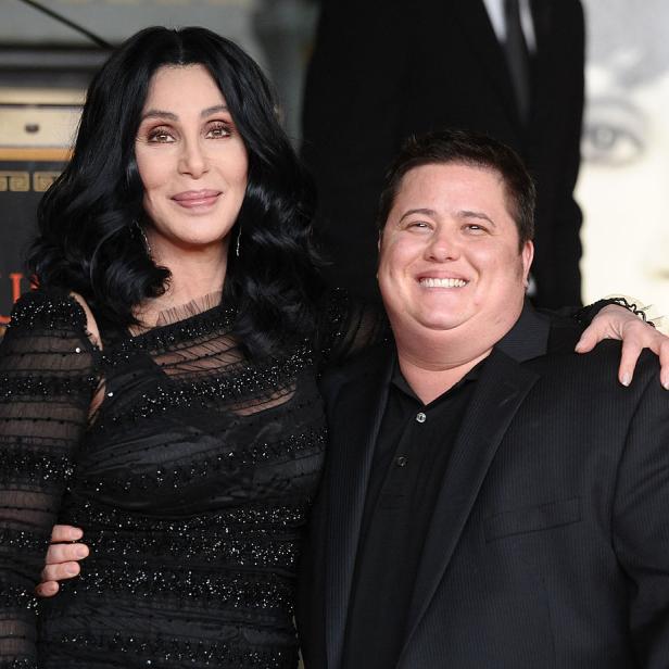 Cher mit Sohn Chaz Bono