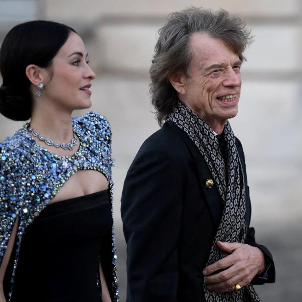 Mick Jagger mit Partnerin Melanie Hamrick