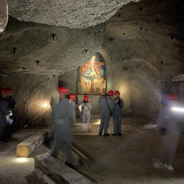 Salzbergwerk Wieliczka Krakau