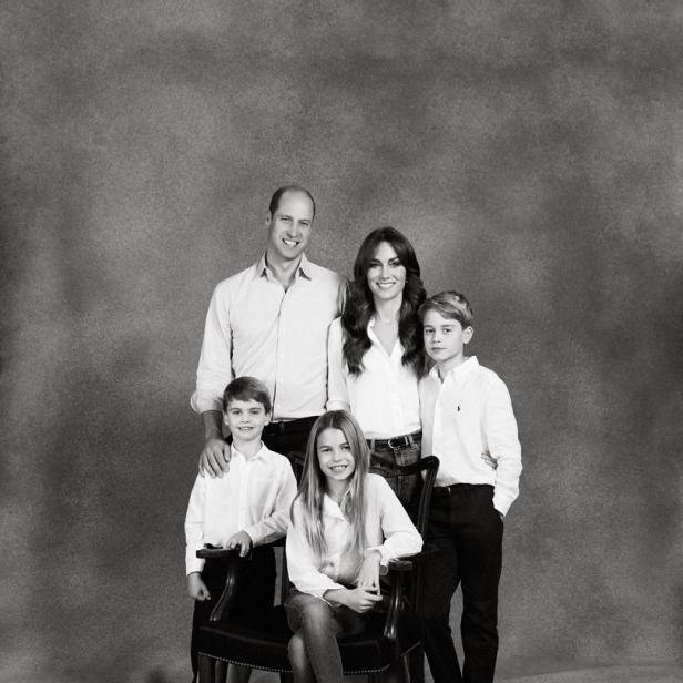 William, Kate, George, Charlotte und Louis