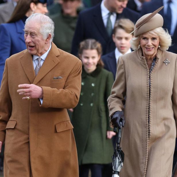 König Charles III. und Königin Camilla