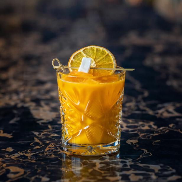 Rum-Cocktail-Rezept Pumpkin Head