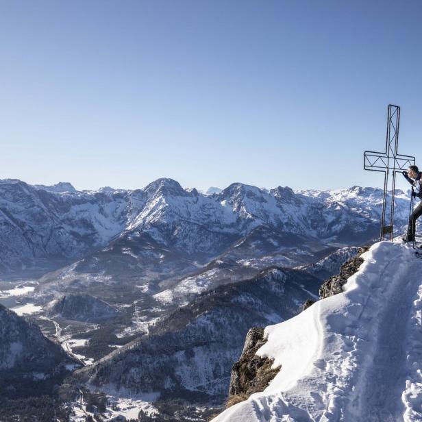 Der Wintersport-Berg: Skifahren, Schneeschuhwandern und Skitouren mit herrlichem Panorama vom Gipfel des Kasbergs