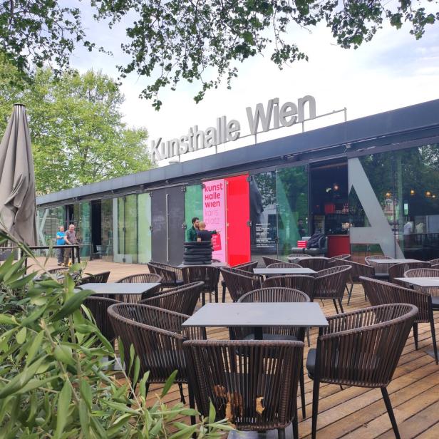 Café Kunsthalle am Karlsplatz, das ehemalige Heuer