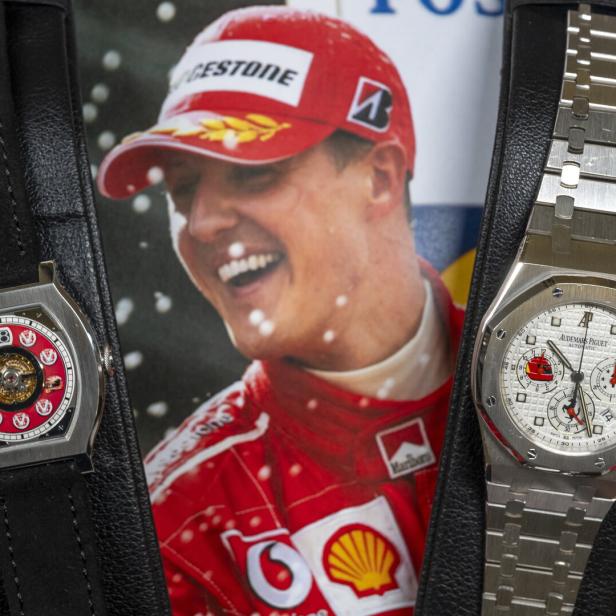 Uhren von Schumacher und Stallone werden versteigert