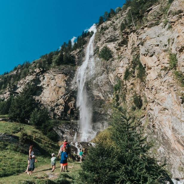 Der höchste Kärntner Wasserfall Fallbachfall 