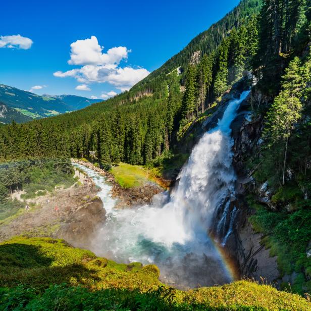 Tosender Applaus für die Schönheit der Natur: die Krimmler Wasserfälle sind ein Ereignis