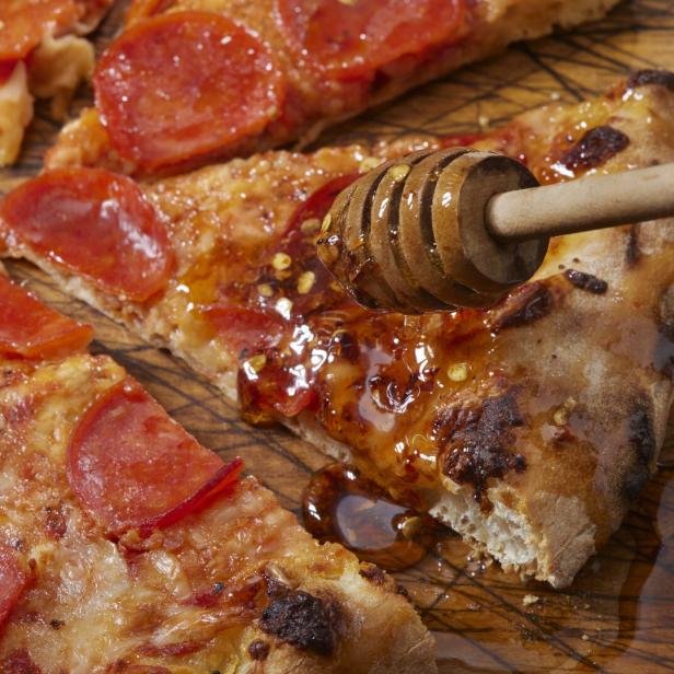 Hot Honey Pepperoni Pizza