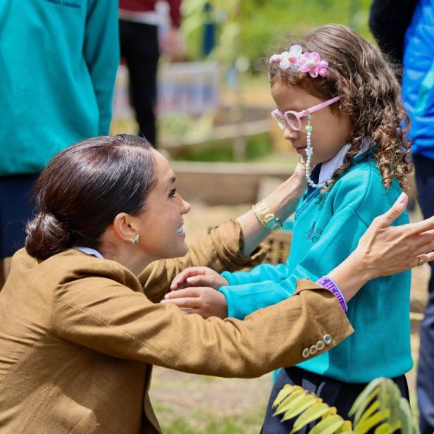 Meghan Markle ist in Kolumbien unterwegs