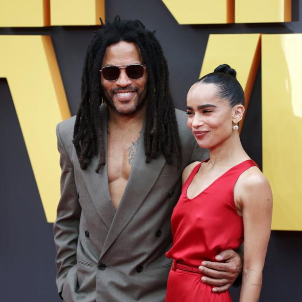 Lenny Kravitz mit seiner Tochter Zoe