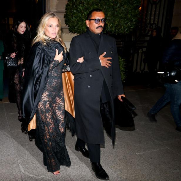 Enge Freunde: Kate Moss und Haider Ackermann