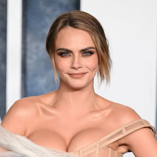 Cara Delevingne bei der Oscar-Party von Vanity Fair