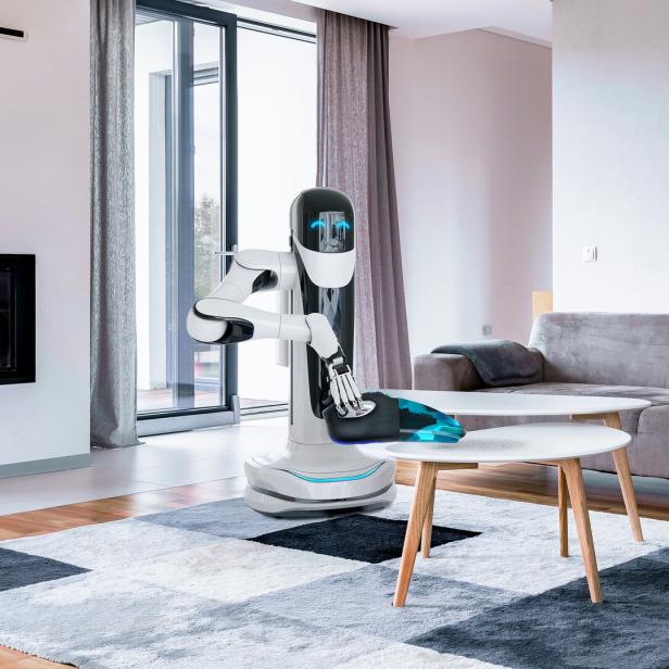 Ein Roboter-Helfer in der Wohnung der Zukunft