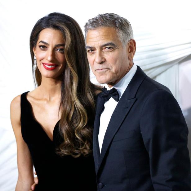 Amal und George Clooney