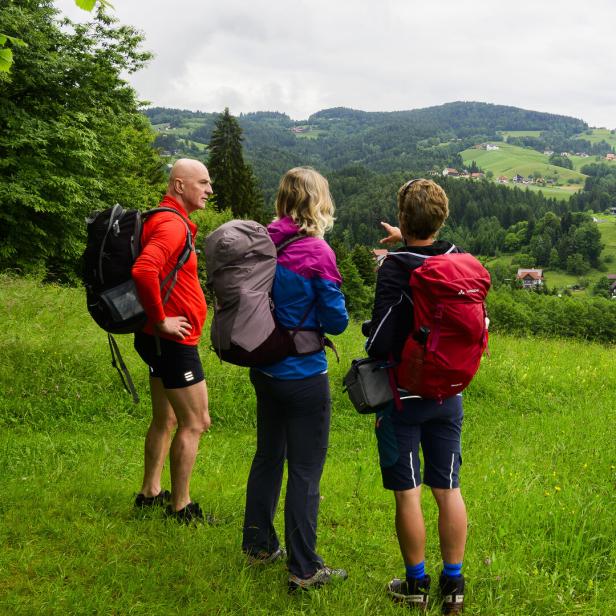 Kein Entweder-Oder: Sportliche kombinieren in der Region Graz Radfahren und Wandern