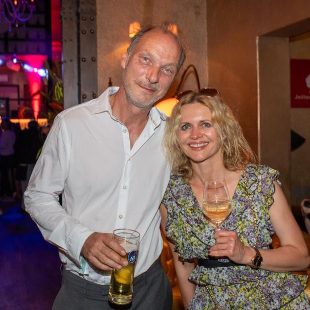 Martin Brambach und seine Frau Christine Sommer beim Münchner Film Festival 2023