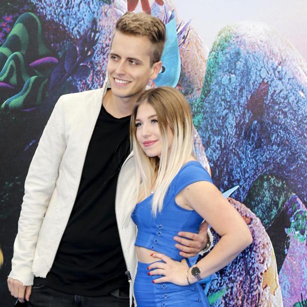 Influencer-Royalty: Julian Claßen und Bianca "Bibi" Heinicke 2017 bei einer Filmpremiere in Berlin