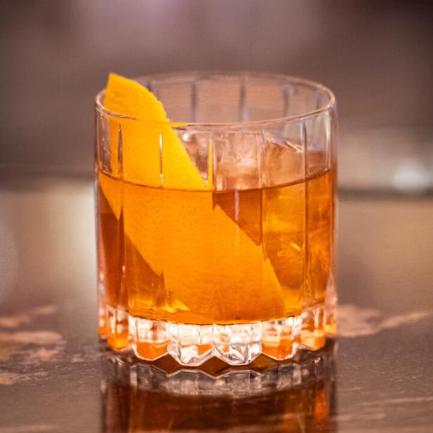 Salted Maple Old Fashioned