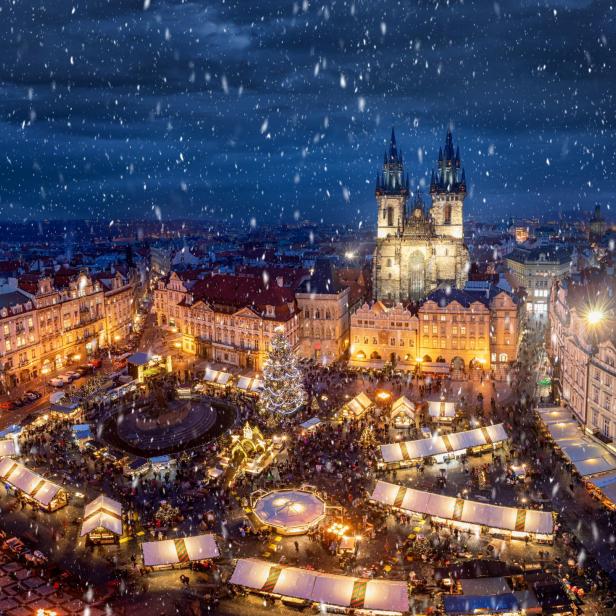 Christkindlmarkt / Weihnachtsmarkt in Prag