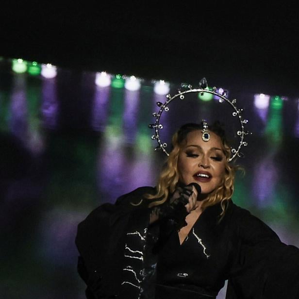 Weltstar Madonna in Rio de Janeiro