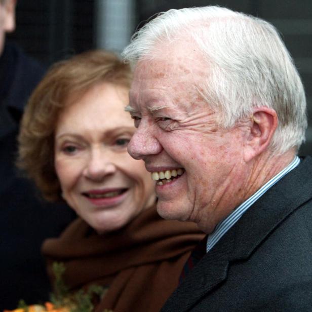 Rosalyn und Ex-US-Präsident Jimmy Carter