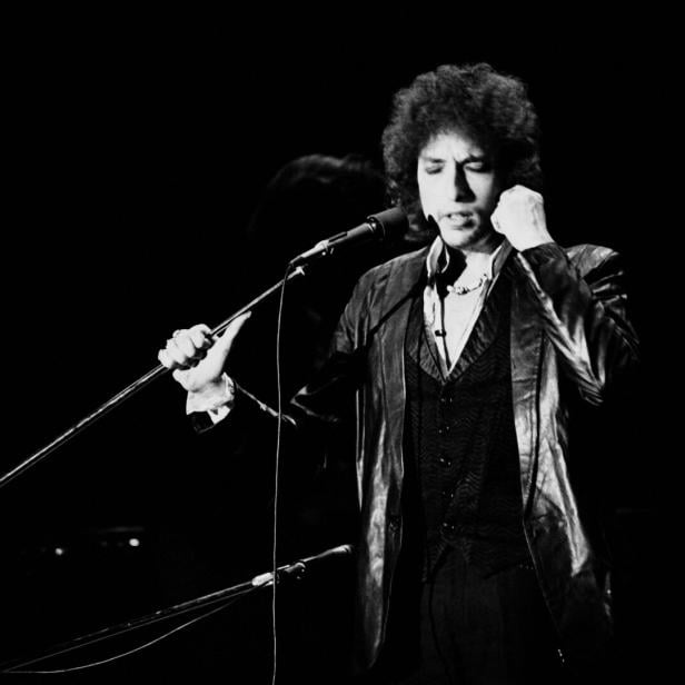 Bob Dylan 1978 in Paris - drei Jahre davor verfasste er sein Testament