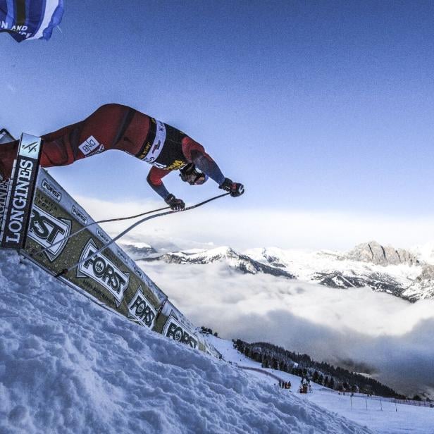 Zeitnahme beim Skirennen