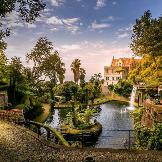 Der tropische Garten Monte Palace auf Madeira