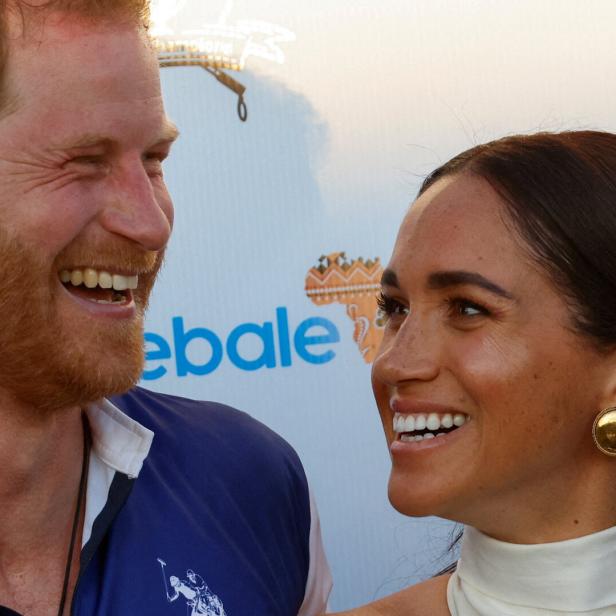 Prinz Harry und Meghan bei einem Charity-Poloturnier in Wellington