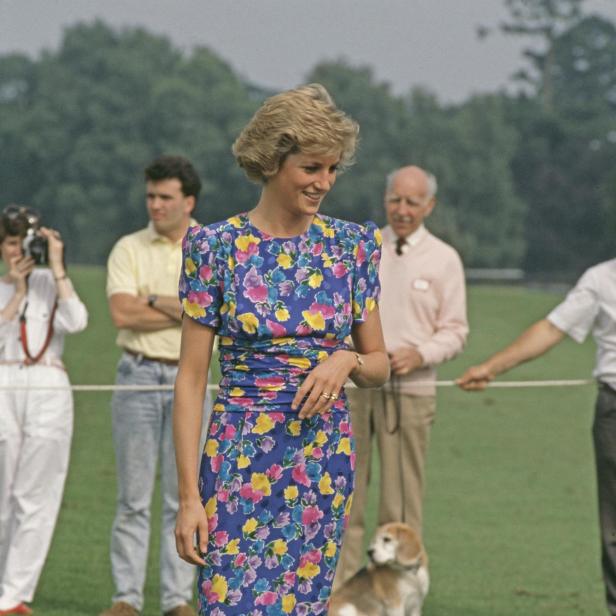 Prinzessin Diana mit dem Caring Dress